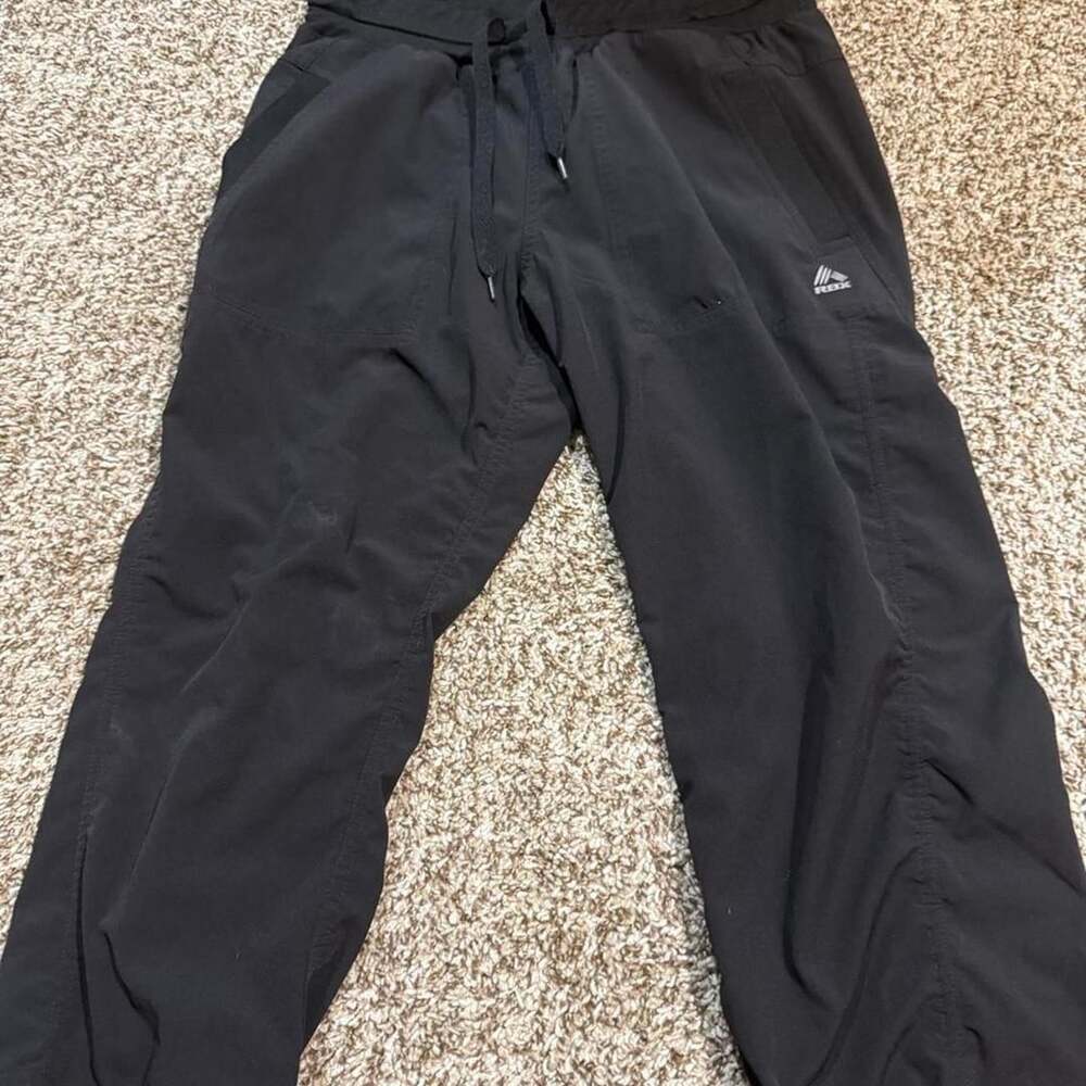 RBX Active Pants Size M Black Polyester Spandex Joggers